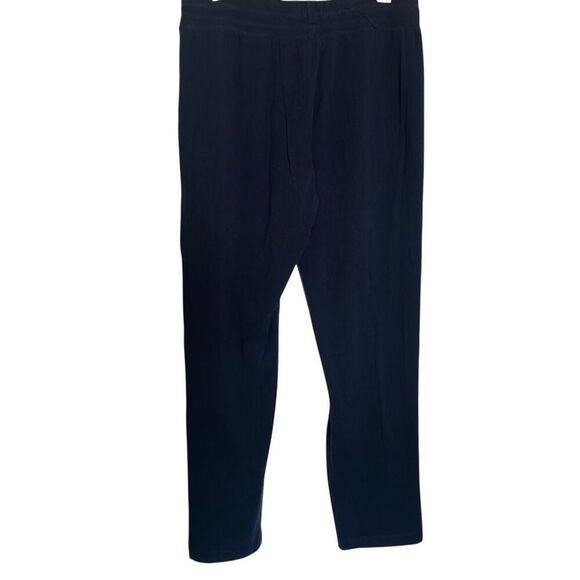 Athletic Works Navy Elastic Waist Drawstring Active Jogging Pants Ladies Large - Picture 4 of 9